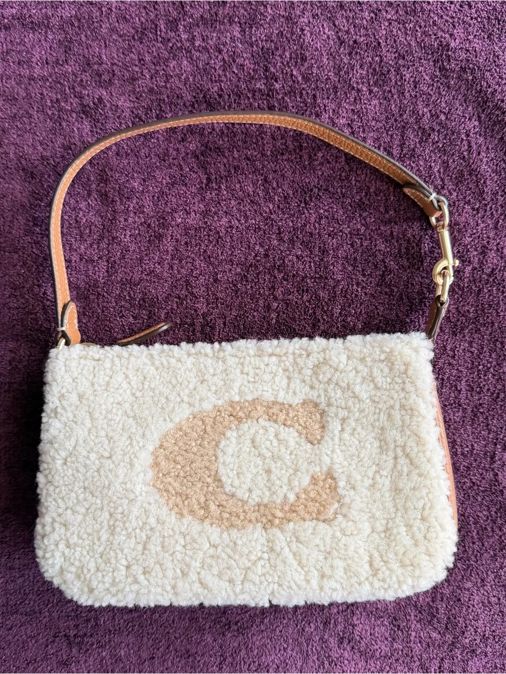 Nolita 19 In Shearling With Coach Motif